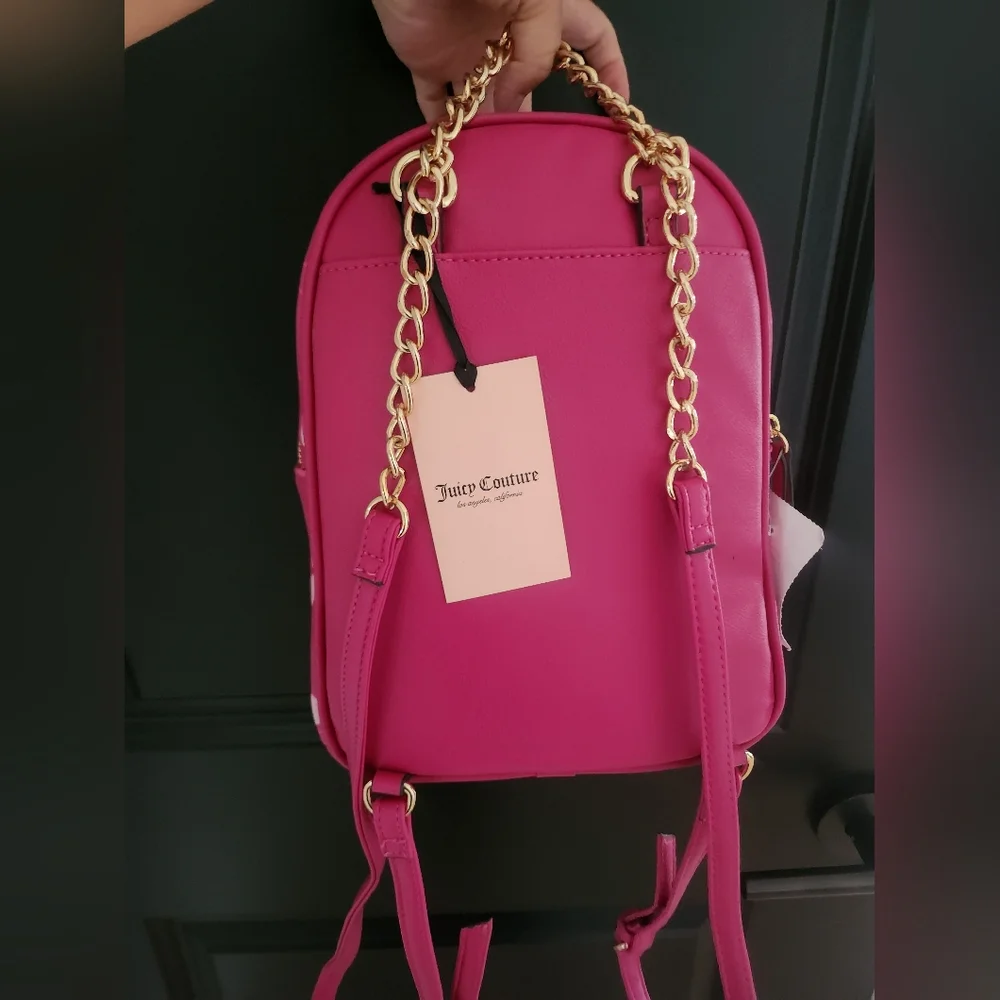 Juicy Couture Pink Cherry Mini Backpack